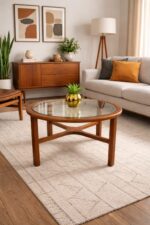 Mid Century Stonehill Coffee Table - Image 11