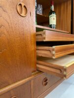 Danish Mid Century Teak Highboard - Image 5