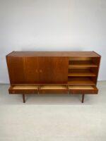 Danish Mid Century Teak Highboard - Image 8