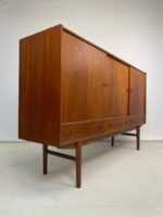 Danish Mid Century Teak Highboard - Image 10
