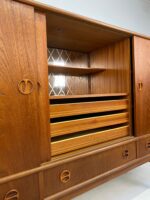 Danish Mid Century Teak Highboard - Image 3