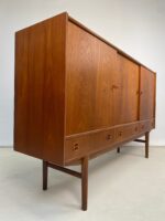 Danish Mid Century Teak Highboard - Image 13