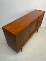 Danish Mid Century Teak Highboard - Image 11